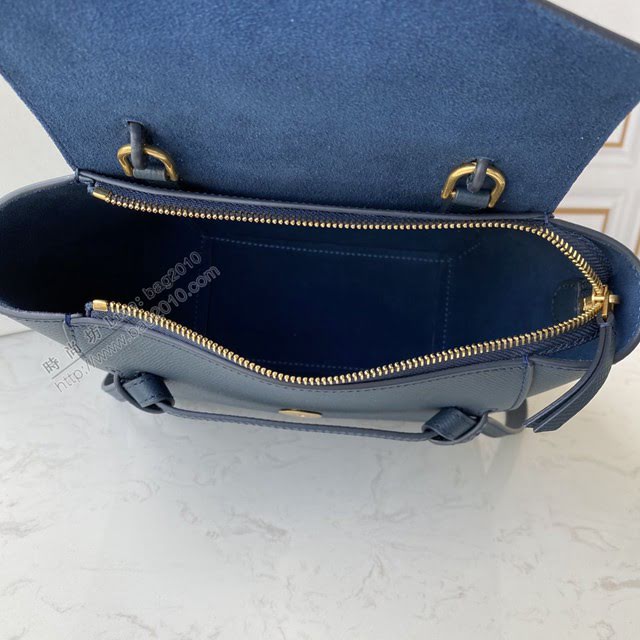 Celine女包 賽琳經典款中號女包 Celine belt bag 掌紋牛皮鯰魚包 189153  slyd2198